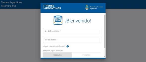 La reserva del tren se puede hacer a través de una aplicación, pero también desde una web o llamando a un call center.