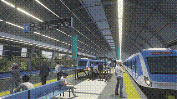 Comenzaron las obras del viaducto Mitre, en Belgrano