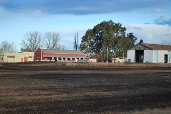 Monte Comán era un pueblo pujante cuando tenía tren