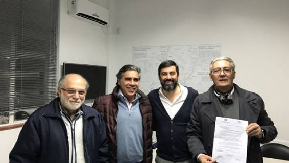 Acuerdo para ejecutar el desvío de las vías hasta el puerto seco
