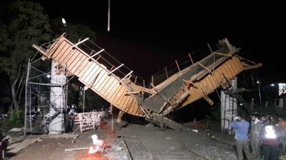 Por un derrumbe, el tren San Martín no llega hasta Retiro: hay cuatro heridos
