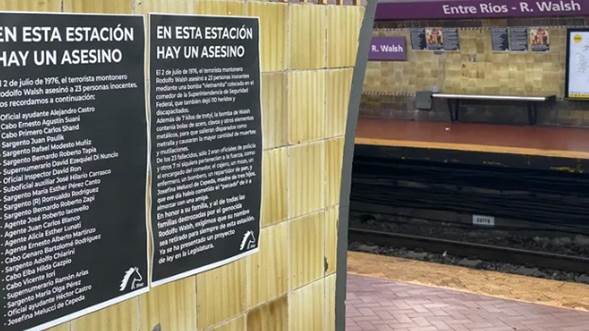 Los metrodelegados convocaron a un acto de desagravio para este viernes 1230 en Entre Ros y San Juan