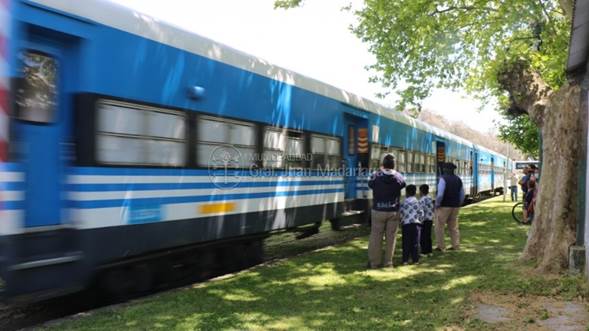 El tren arribó con cargamento