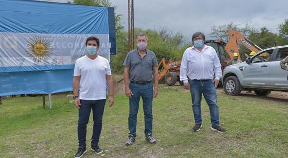 Marinucci, Carlos Caserio y Marcelo Sánchez, gerente de Trenes Argentinos (Prensa Trenes Argentinos).