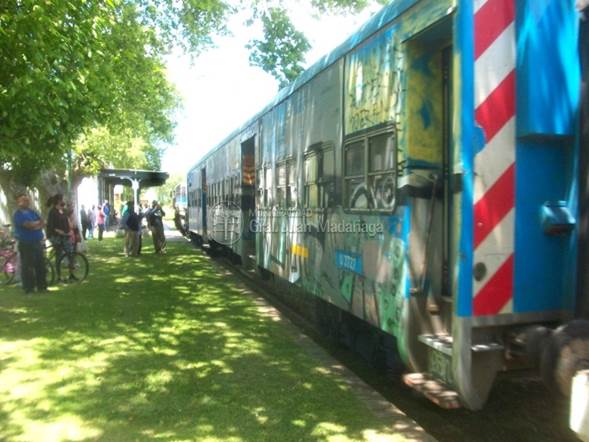 El tren arribó con cargamento