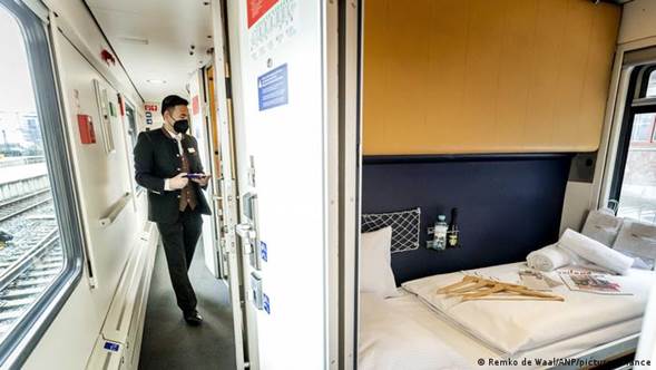 Erster Nightjet in Amsterdam Central